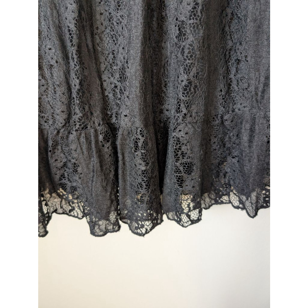 FOREVER WOMAN Black Lace Mini Dress 2X, women's - Picture 3 of 6